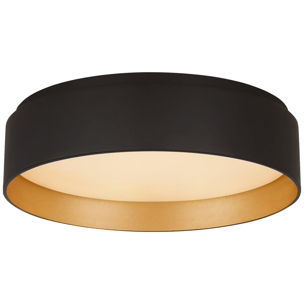 Visual Comfort Signature Canada - LED Flush Mount - Shaw - Matte Black- Union Lighting Luminaires Decor