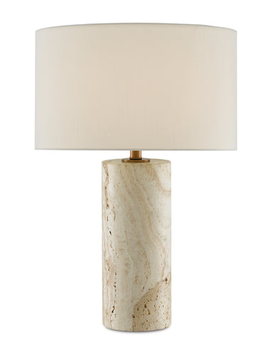 Currey and Company - One Light Table Lamp - Vespera Collection - Natural- Union Lighting Luminaires Decor