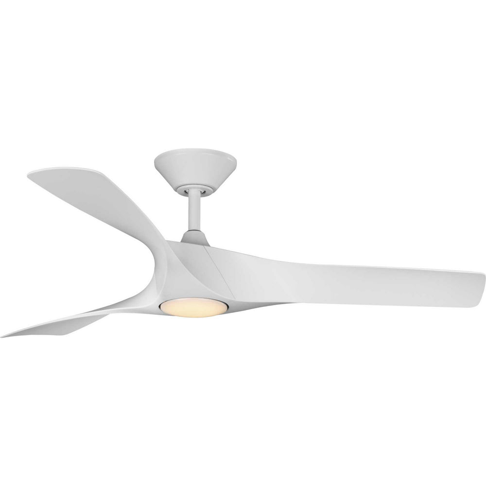 Progress Canada - 52"Ceiling Fan - Ryne - Satin White- Union Lighting Luminaires Decor