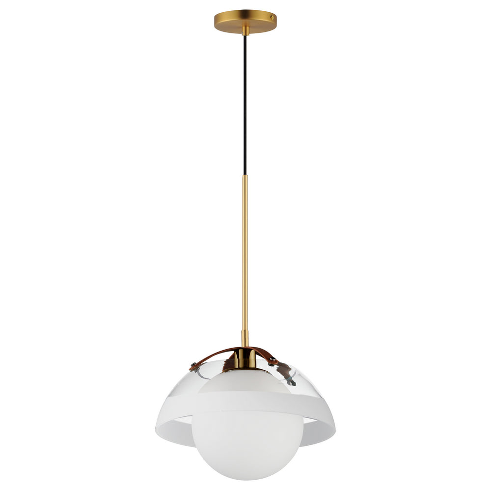 Studio M - LED Pendant - Domain - Natural Aged Brass- Union Lighting Luminaires Decor