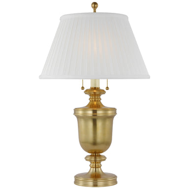 Visual Comfort Signature Canada - Two Light Table Lamp - Classical Urn - Antique-Burnished Brass- Union Lighting Luminaires Decor