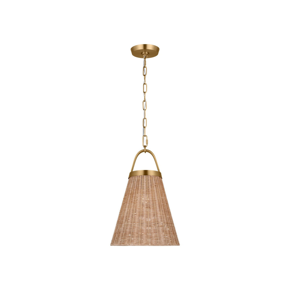 Visual Comfort Studio Canada - One Light Pendant - Whitby - Burnished Brass- Union Lighting Luminaires Decor