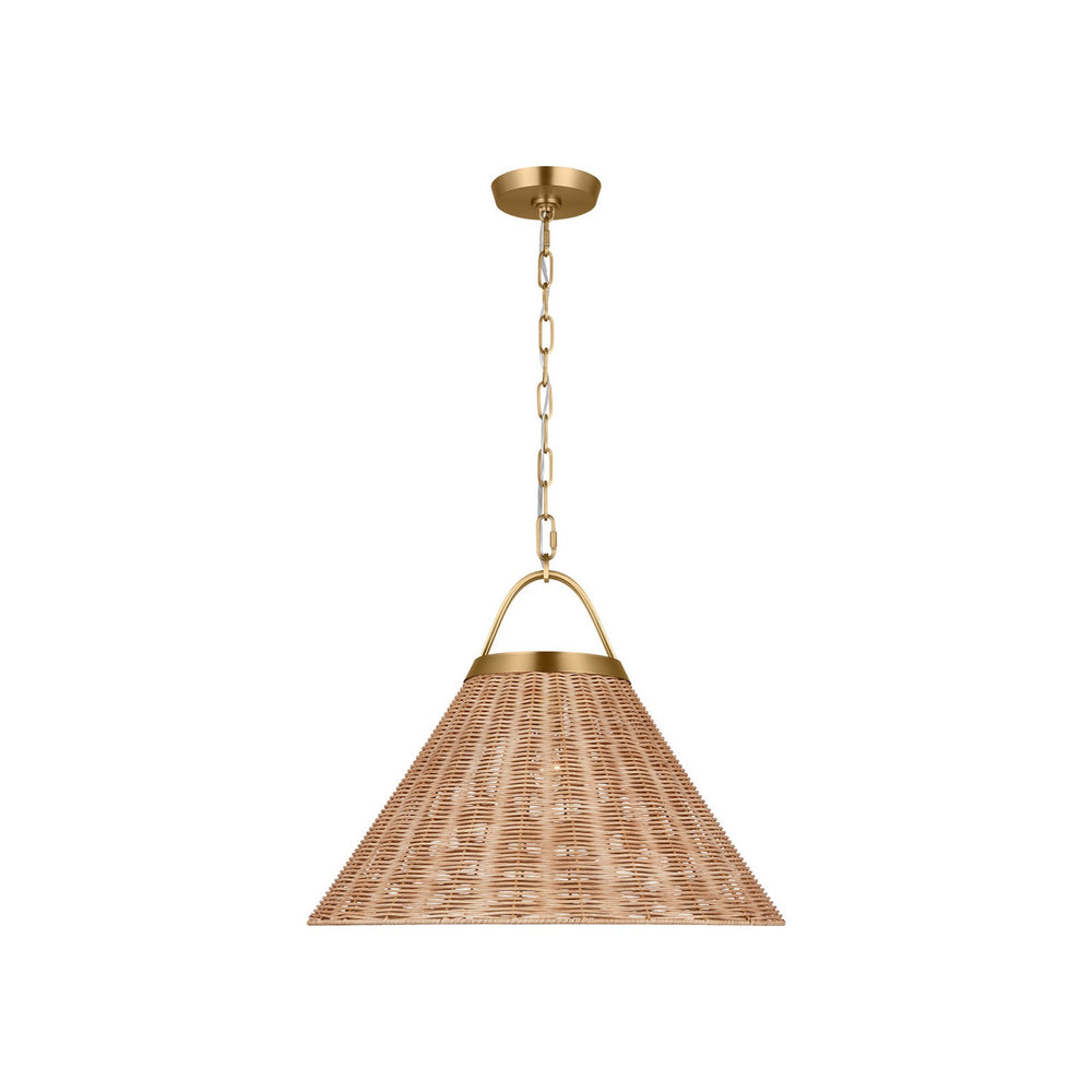 Visual Comfort Studio Canada - One Light Pendant - Whitby - Burnished Brass- Union Lighting Luminaires Decor