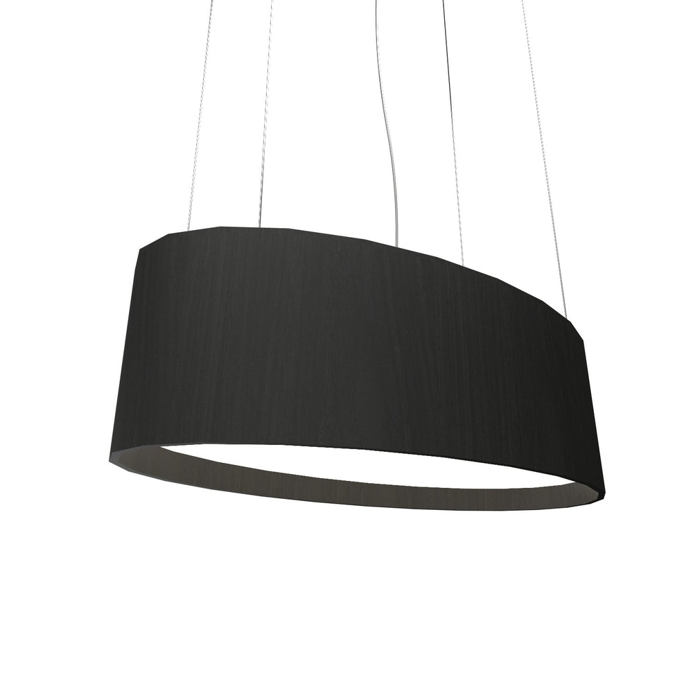 Accord Lighting - LED Pendant - Oval - Charcoal- Union Lighting Luminaires Decor