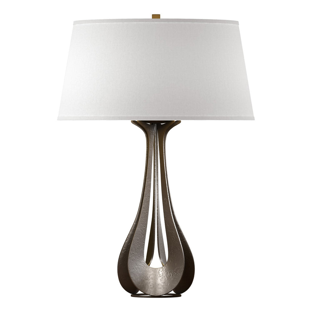 Hubbardton Forge - One Light Table Lamp - Lino - Bronze- Union Lighting Luminaires Decor