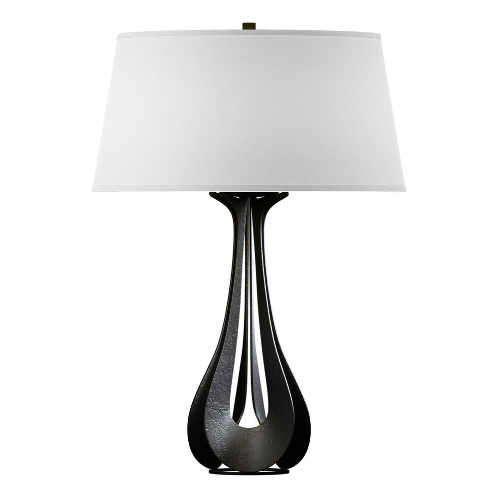 Hubbardton Forge - One Light Table Lamp - Lino - Black- Union Lighting Luminaires Decor