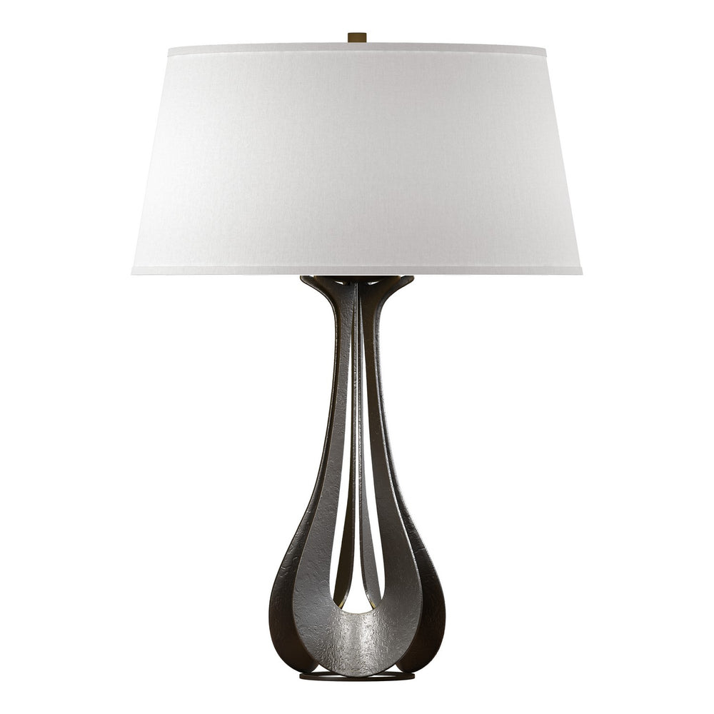 Hubbardton Forge - One Light Table Lamp - Lino - Oil Rubbed Bronze- Union Lighting Luminaires Decor