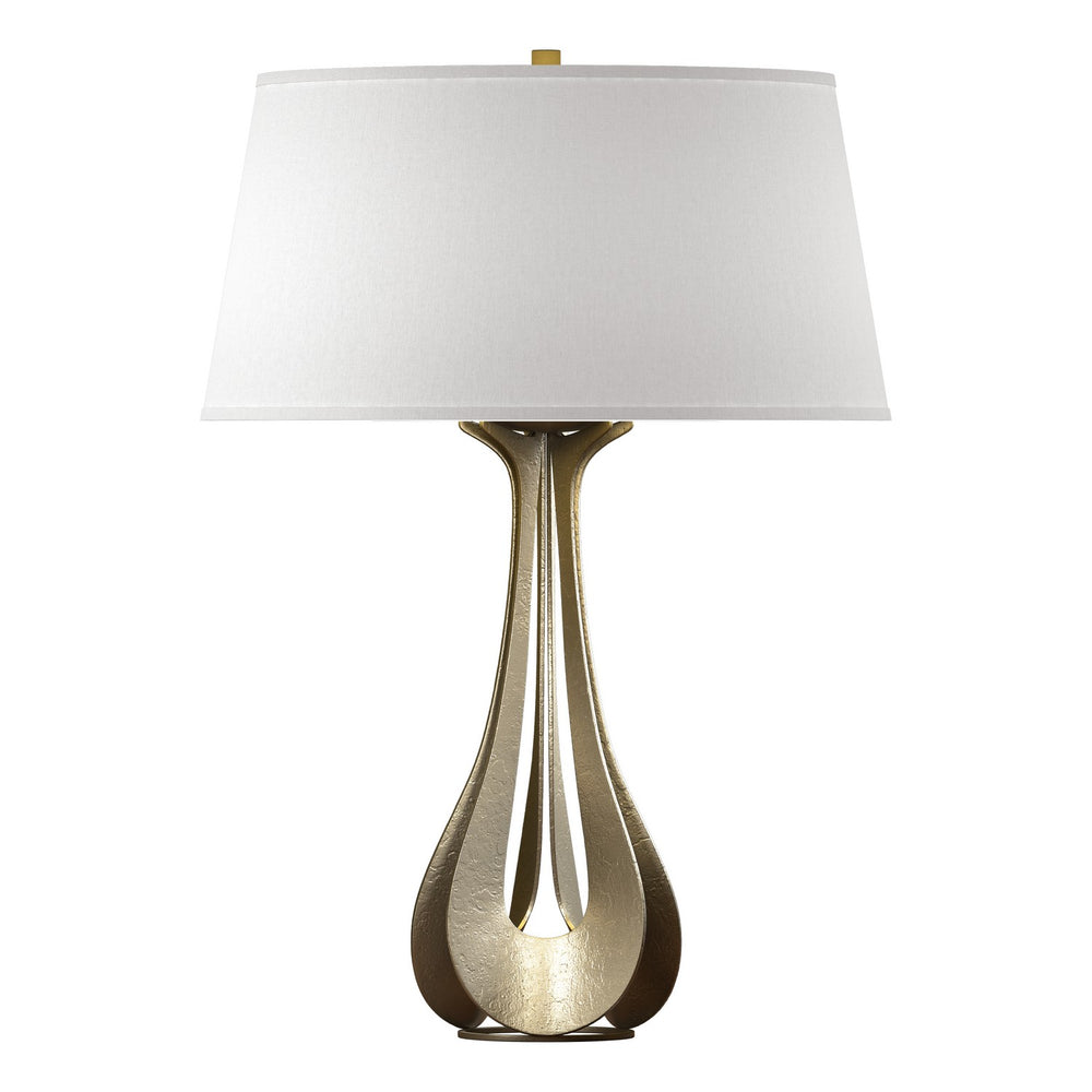 Hubbardton Forge - One Light Table Lamp - Lino - Soft Gold- Union Lighting Luminaires Decor