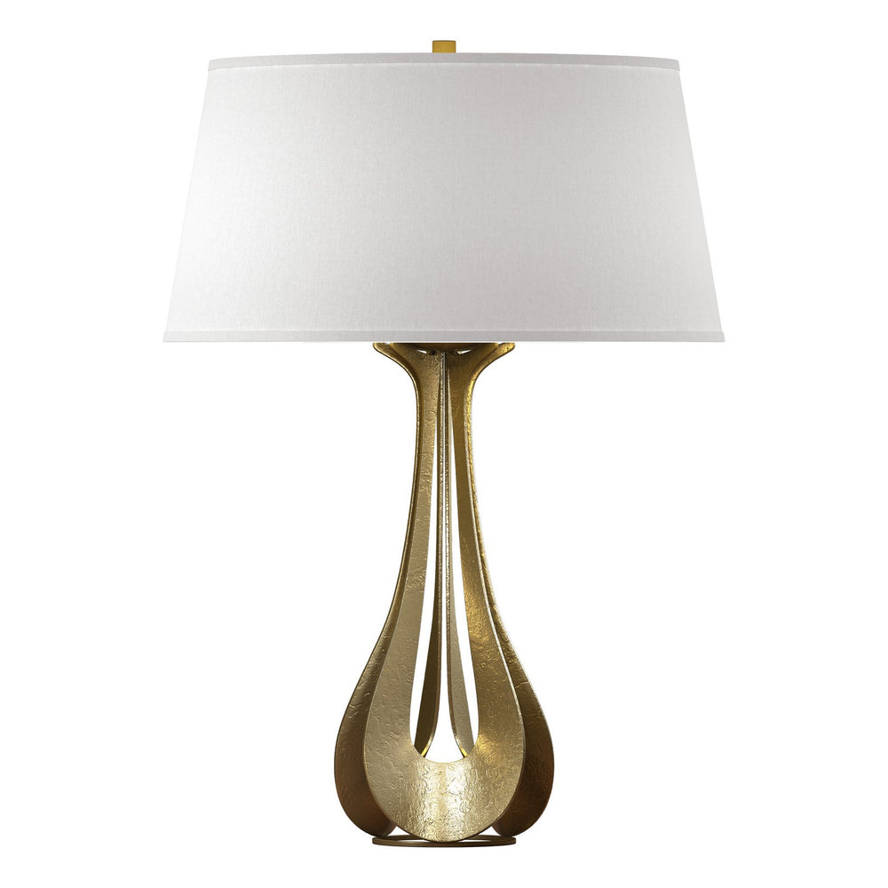 Hubbardton Forge - One Light Table Lamp - Lino - Modern Brass- Union Lighting Luminaires Decor