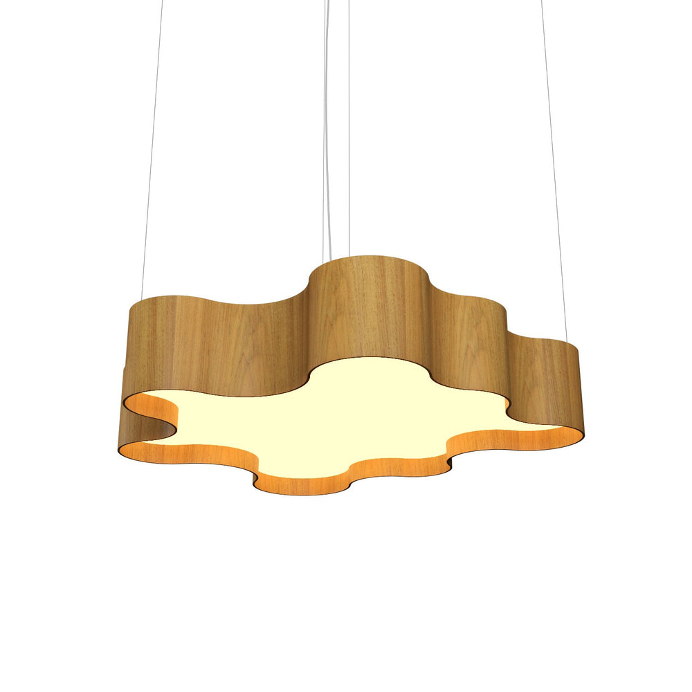 Accord Lighting - LED Pendant - Organic - Louro Freijo- Union Lighting Luminaires Decor