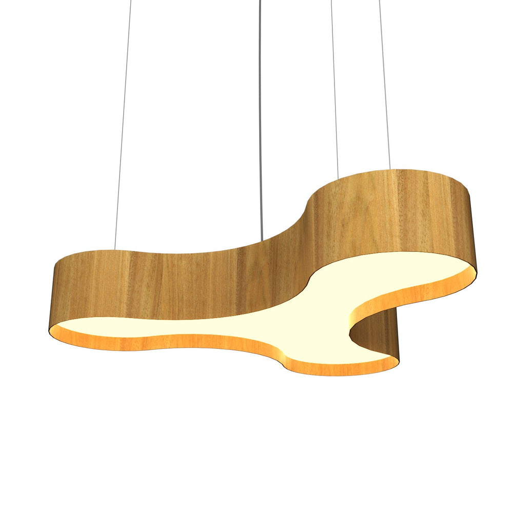 Accord Lighting - LED Pendant - Organic - Louro Freijo- Union Lighting Luminaires Decor