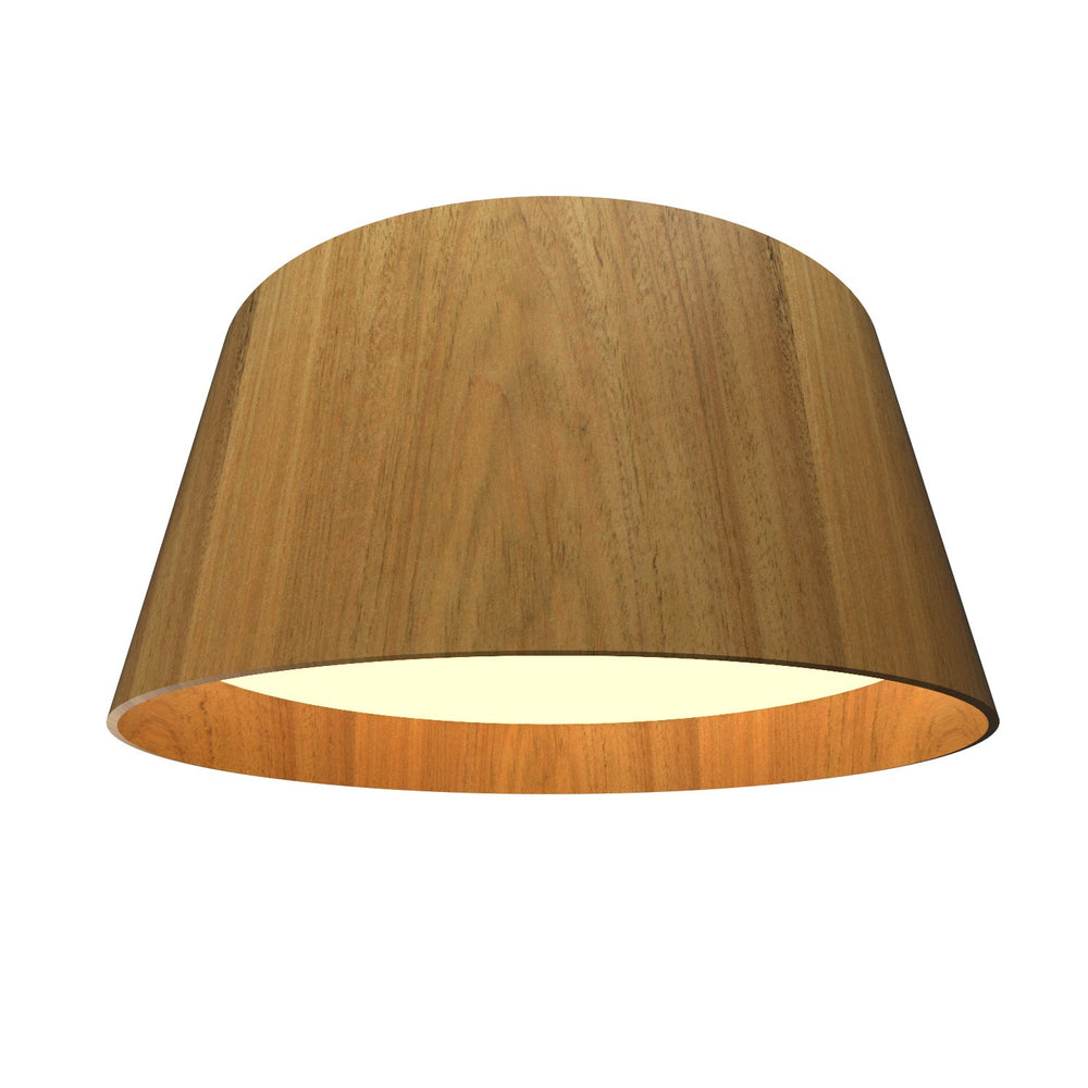 Accord Lighting - LED Ceiling Mount - Conical - Louro Freijo- Union Lighting Luminaires Decor