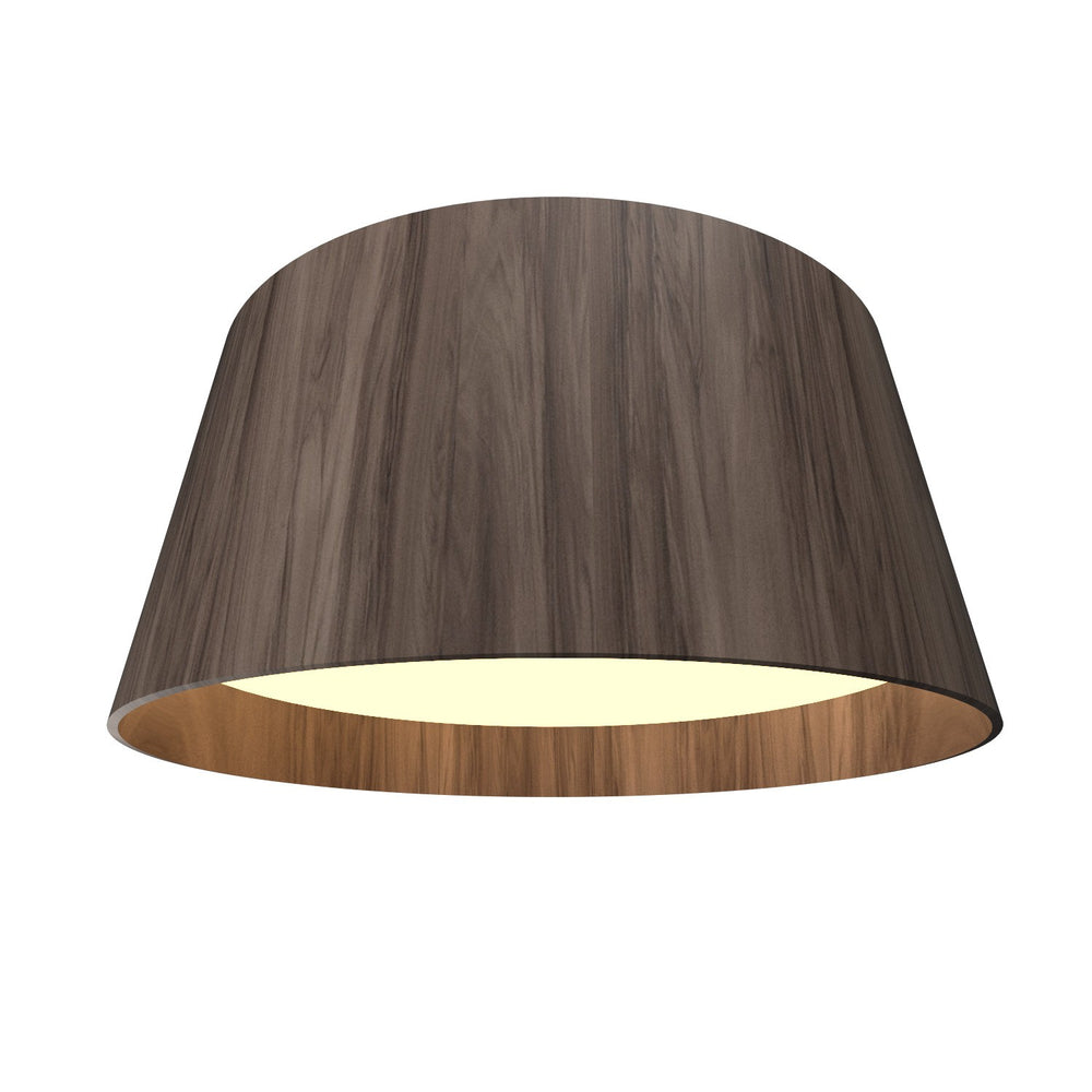 Accord Lighting - LED Ceiling Mount - Conical - American Walnut- Union Lighting Luminaires Decor
