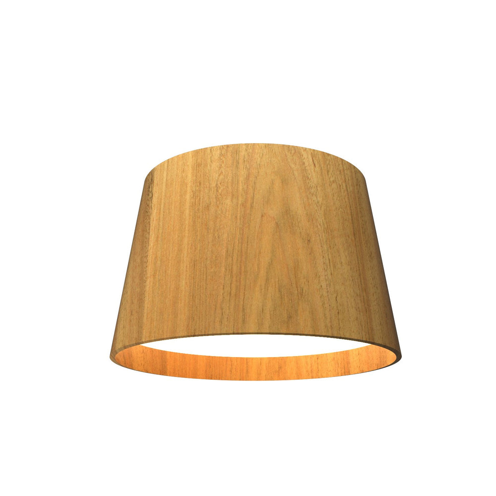 Accord Lighting - LED Ceiling Mount - Conical - Louro Freijo- Union Lighting Luminaires Decor