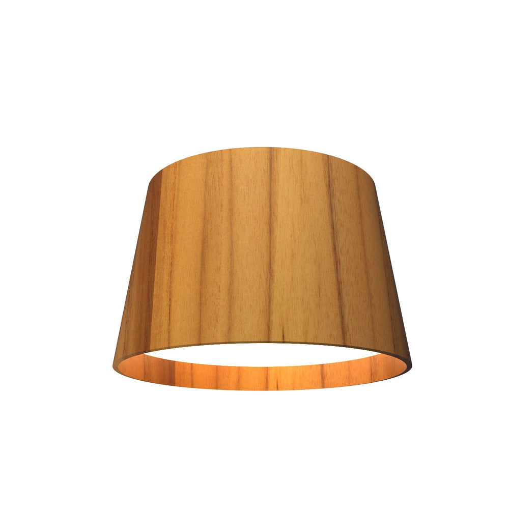 Accord Lighting - LED Ceiling Mount - Conical - Teak- Union Lighting Luminaires Decor