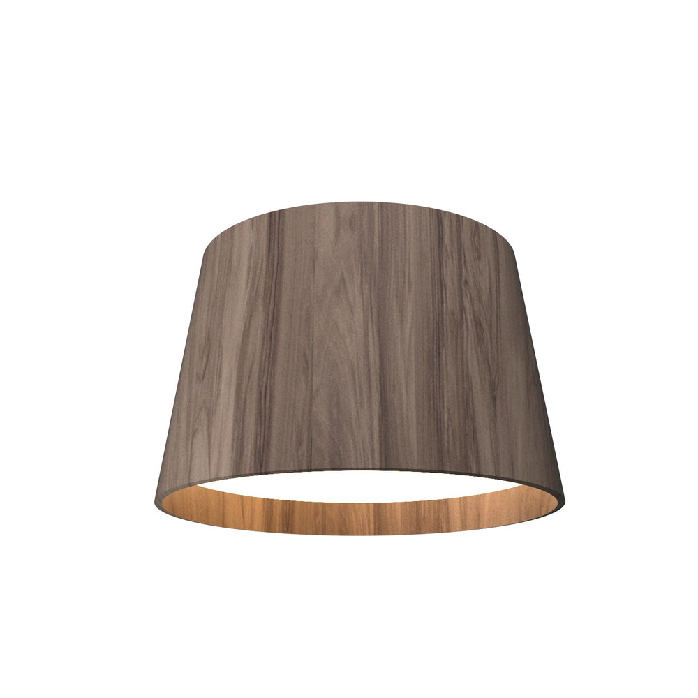 Accord Lighting - LED Ceiling Mount - Conical - American Walnut- Union Lighting Luminaires Decor