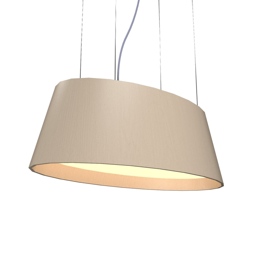 Accord Lighting - LED Pendant - Oval - Organic Cappuccino- Union Lighting Luminaires Decor