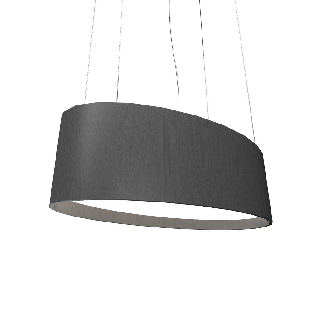 Accord Lighting - LED Pendant - Oval - Organic Grey- Union Lighting Luminaires Decor