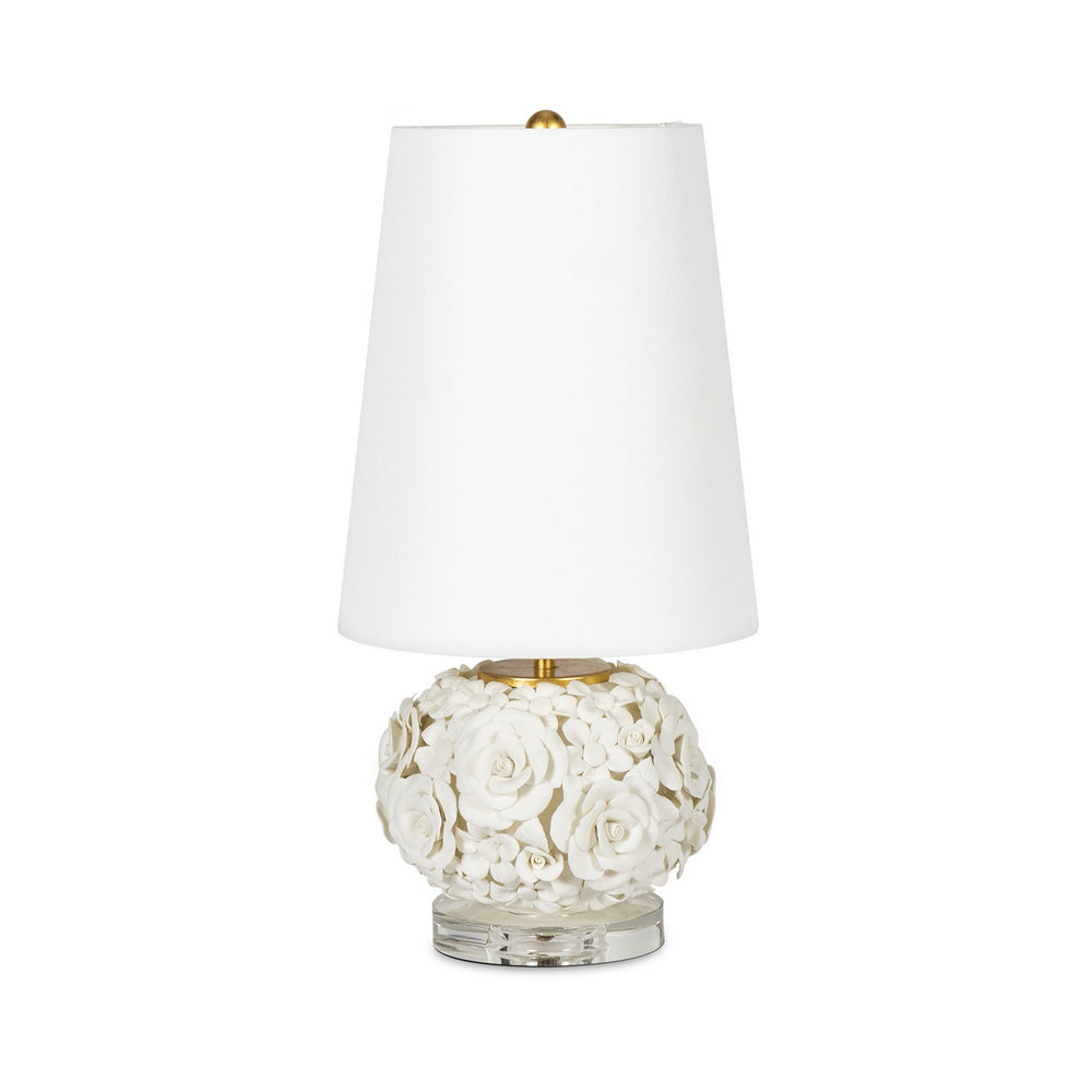 Regina Andrew Canada - One Light Mini Lamp - Alice - White- Union Lighting Luminaires Decor
