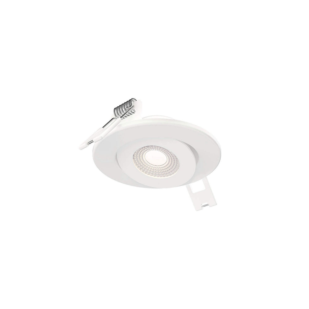 Dals - LED Recessed Gimbal - Pivot - White- Union Lighting Luminaires Decor