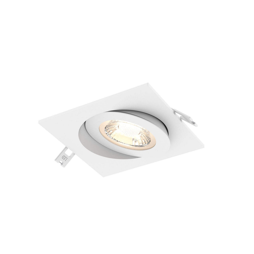 Dals - LED Recessed Gimbal - Pivot - White- Union Lighting Luminaires Decor