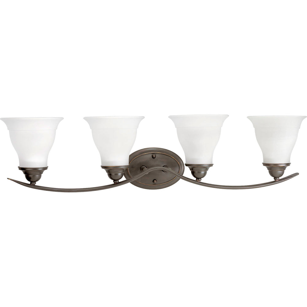 Progress Canada - Four Light Bath Bracket - Trinity - Antique Bronze- Union Lighting Luminaires Decor
