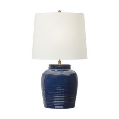 Visual Comfort Studio Canada - One Light Table Lamp - Selena - Mix Blue Brown- Union Lighting Luminaires Decor
