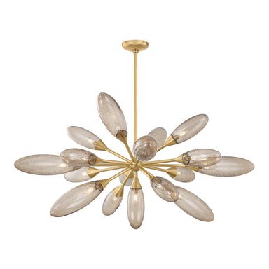 Corbett Lighting Canada - 17 Light Chandelier - Cordoba - Vintage Brass- Union Lighting Luminaires Decor
