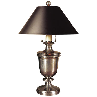Visual Comfort Signature Canada - Two Light Table Lamp - Classical Urn - Antique Nickel- Union Lighting Luminaires Decor