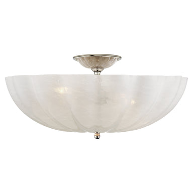 Visual Comfort Signature Canada - Four Light Semi Flush Mount - Rosehill - Polished Nickel- Union Lighting Luminaires Decor