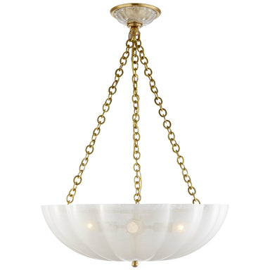 Visual Comfort Signature Canada - Four Light Chandelier - Rosehill - Hand-Rubbed Antique Brass- Union Lighting Luminaires Decor
