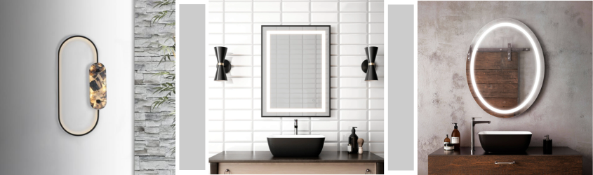 LED Lit Mirrors