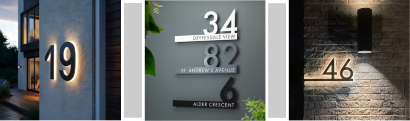 Hardware House Numbers