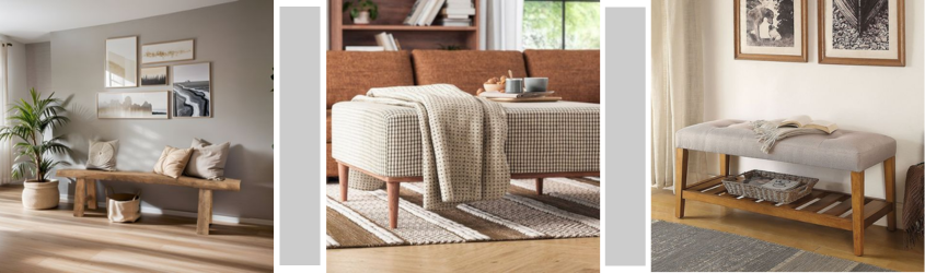 Furniture Ottomans & Benches