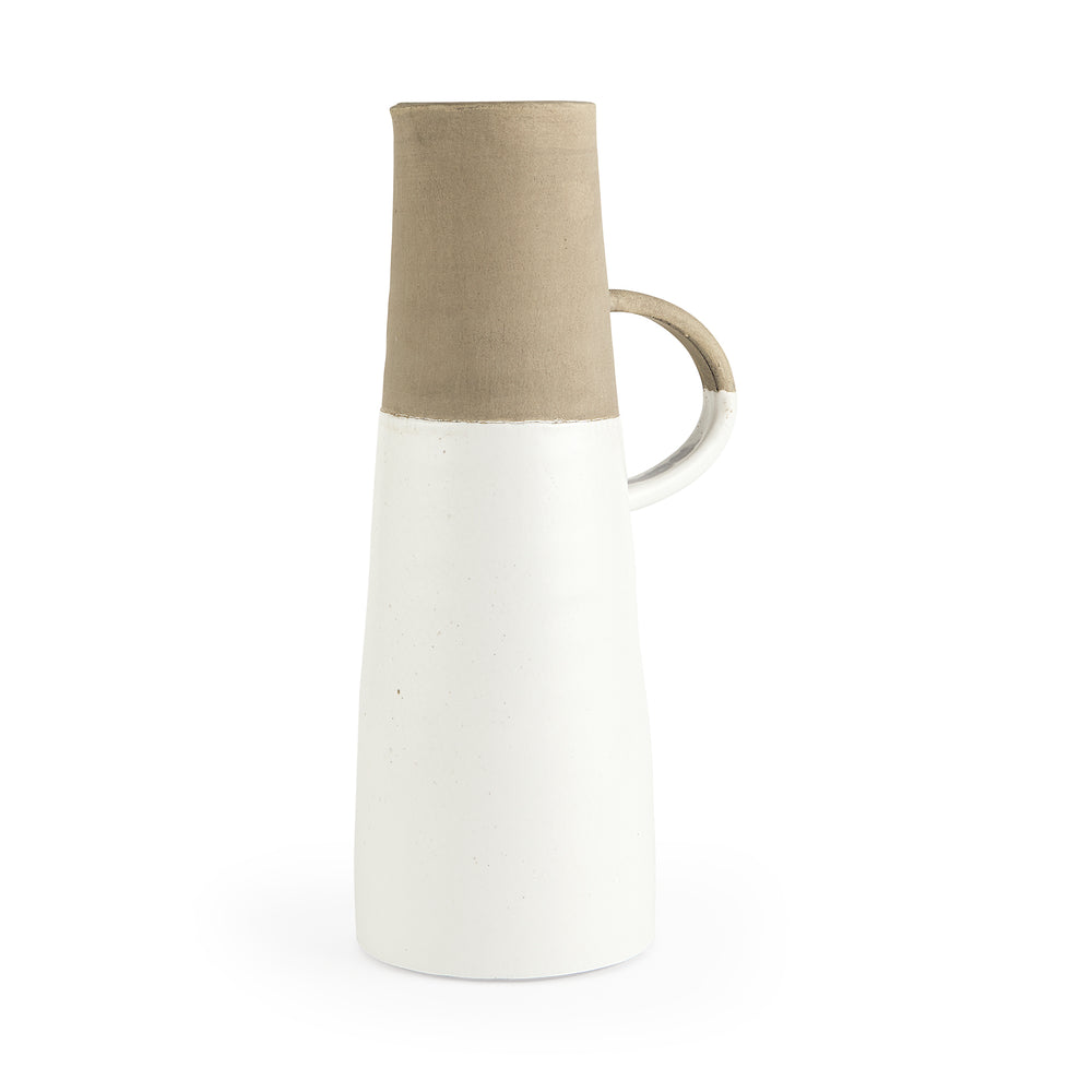 Garand Cruche Blanche/Naturelle