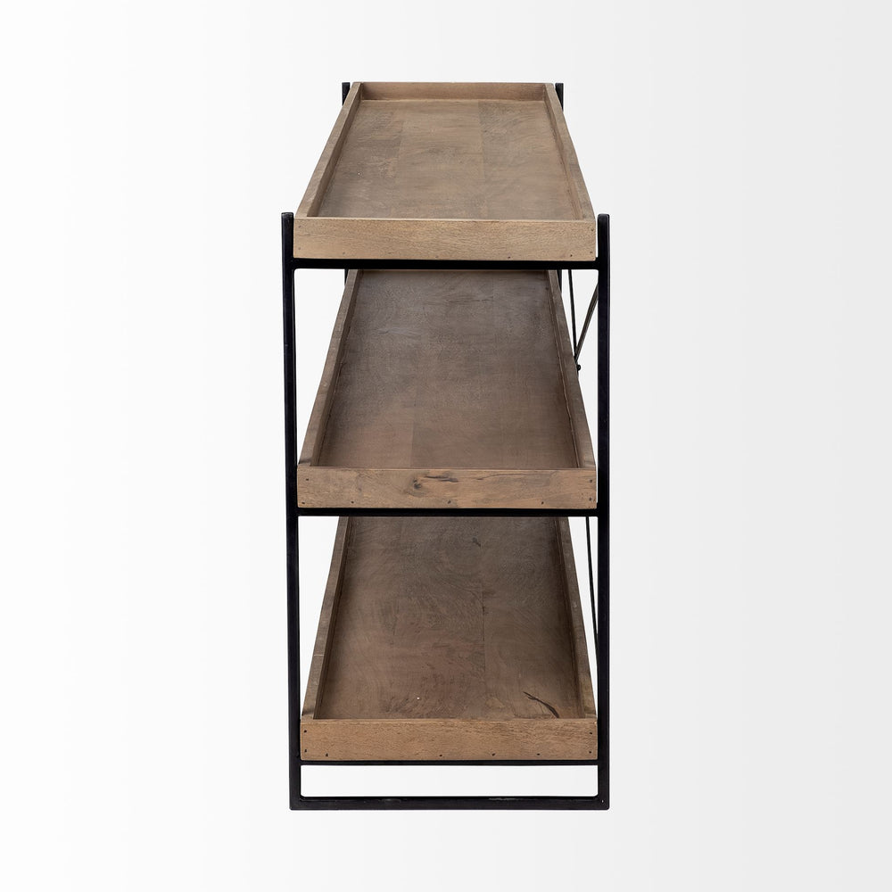 Trey  Wood Console Table