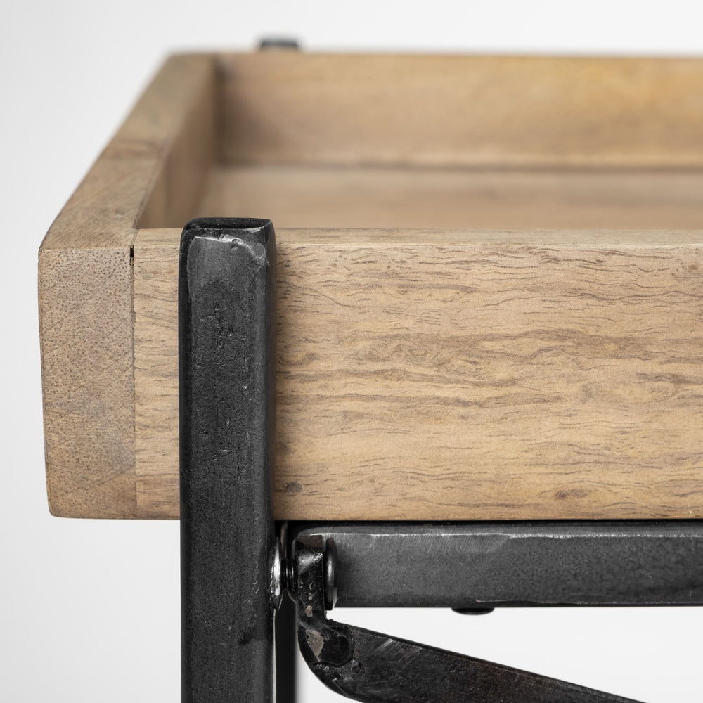 Trey  Wood Console Table