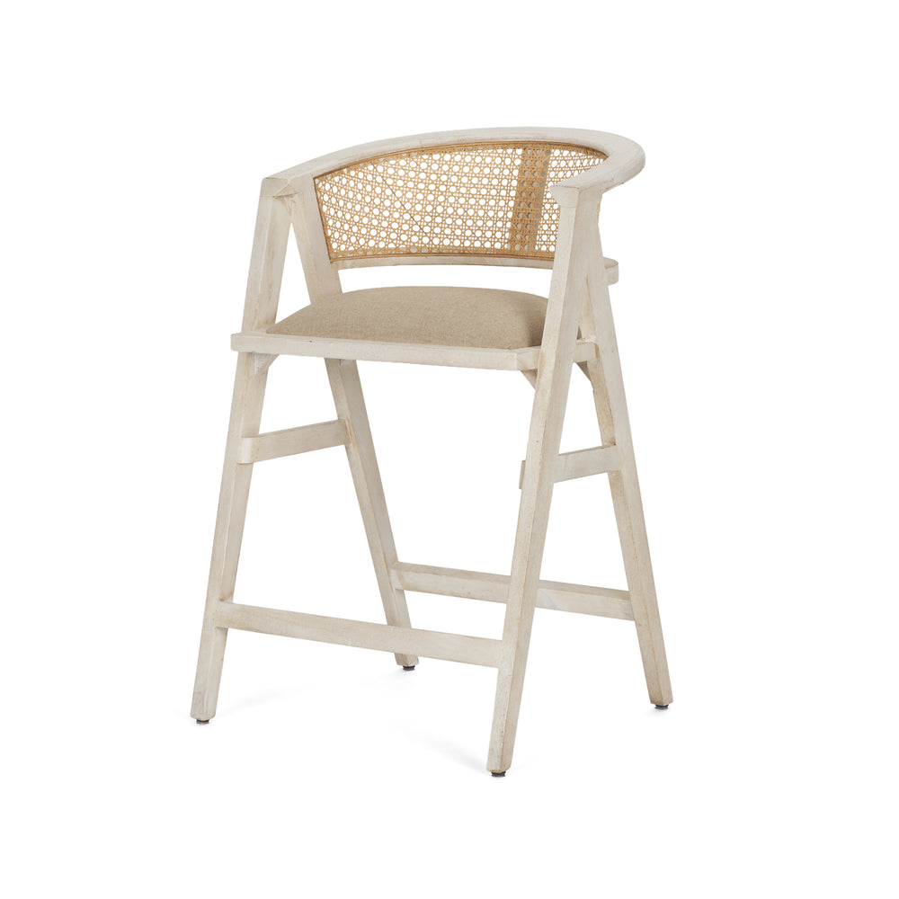 Tabitha Upholstered Seat Bar/Counter Stool