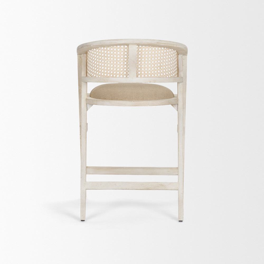 Tabitha Upholstered Seat Bar/Counter Stool