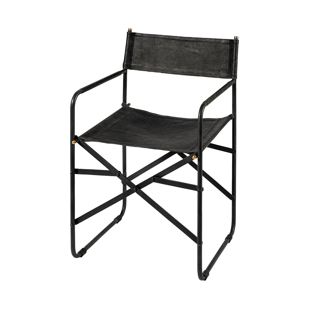 Direttore Leather Folding Dining Chair
