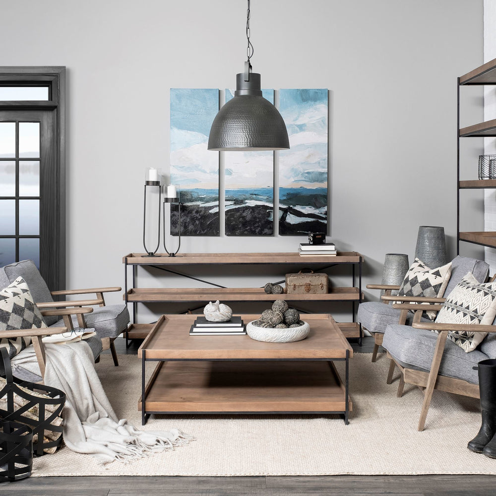 Trey Wood Coffee Table