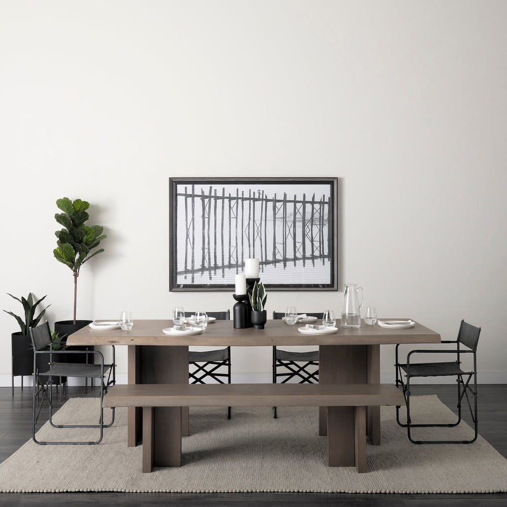 Direttore Leather Folding Dining Chair