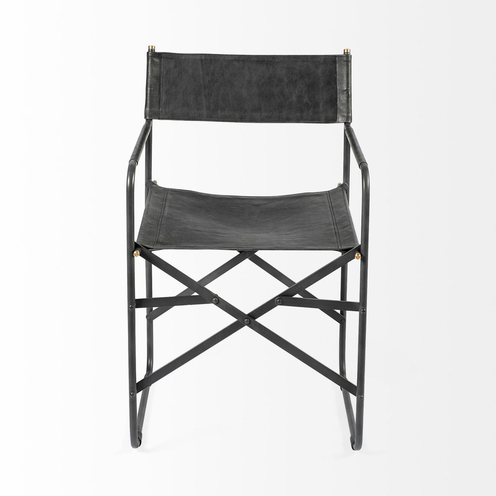 Direttore Leather Folding Dining Chair