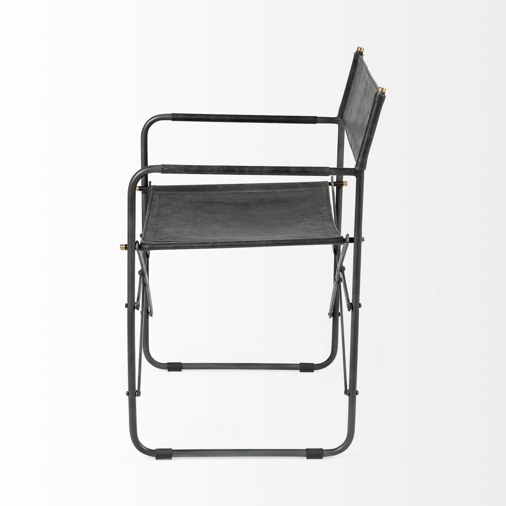 Direttore Leather Folding Dining Chair