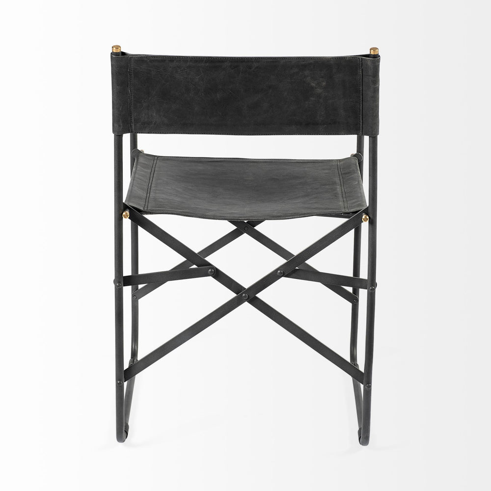 Direttore Leather Folding Dining Chair