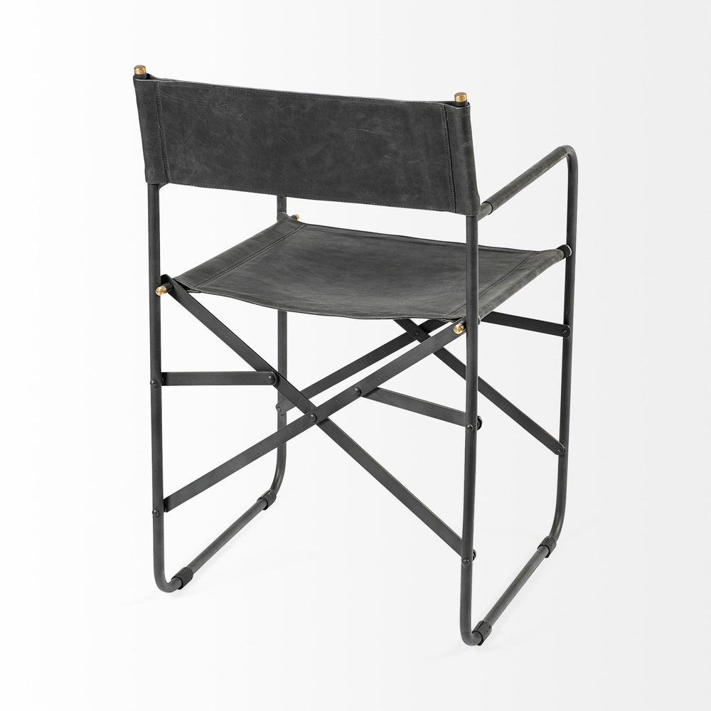 Direttore Leather Folding Dining Chair