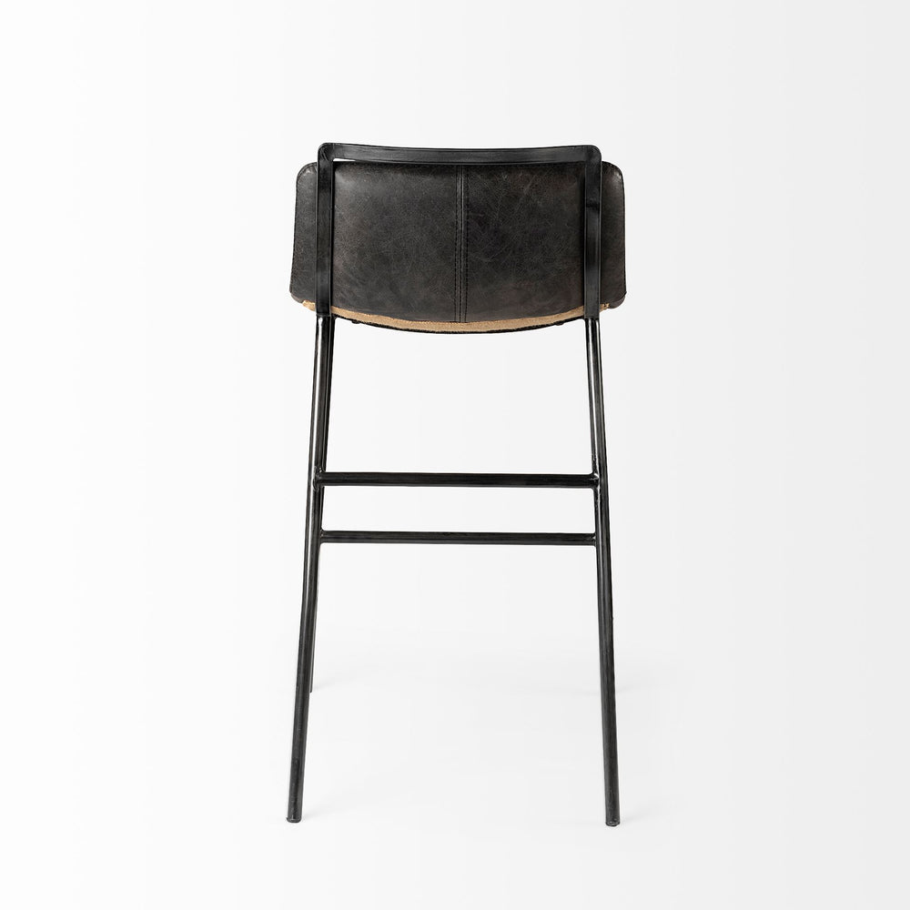 Tabouret de bar/comptoir en cuir Kavalan