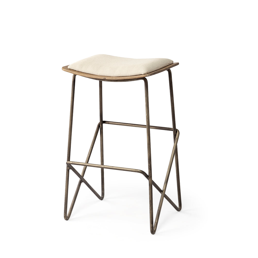 Katniss Fabric Seat Stool
