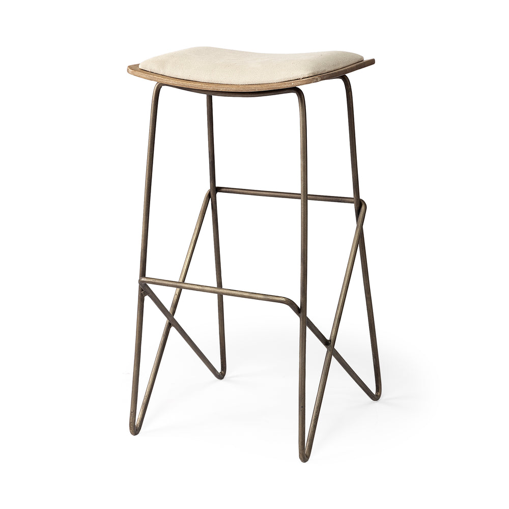 Katniss Fabric Seat Stool