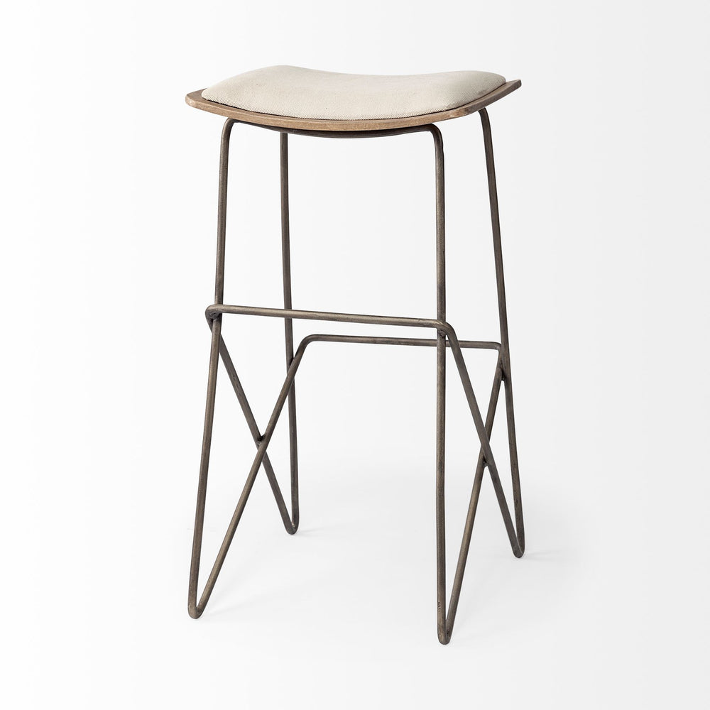 Katniss Fabric Seat Stool